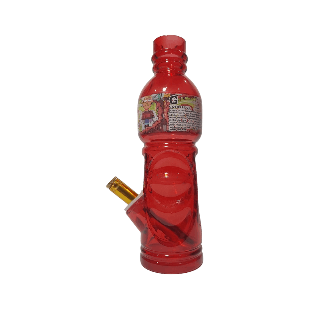 GATO Metal Stem Bong Red - 23cm