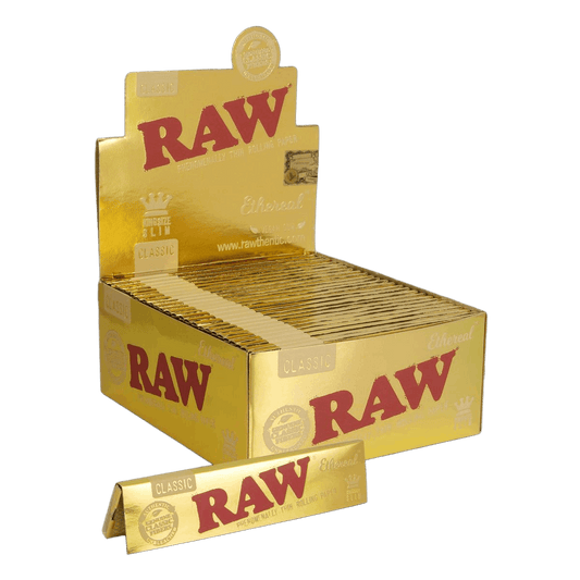 RAW Ethereal Classic Phenomenally Thin Rolling Papers - King Size Slim BillyMart