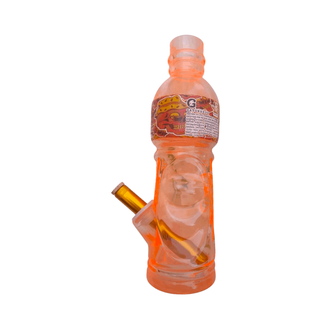 GATO Metal Stem Bong Orange - 23cm