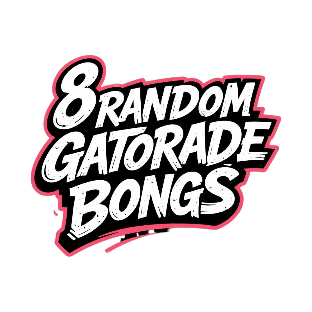 8 x Random Gatorade Bongs BillyMart