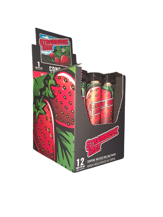 RAW Terpene Infused Cones Strawberry Tree
