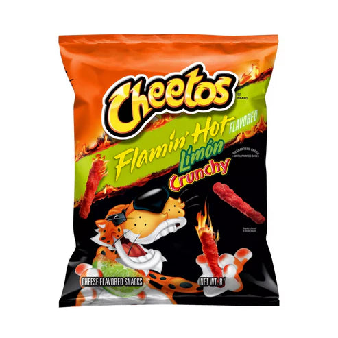 CHEETOS Flamin Hot Limon Crunchy - 226.8g