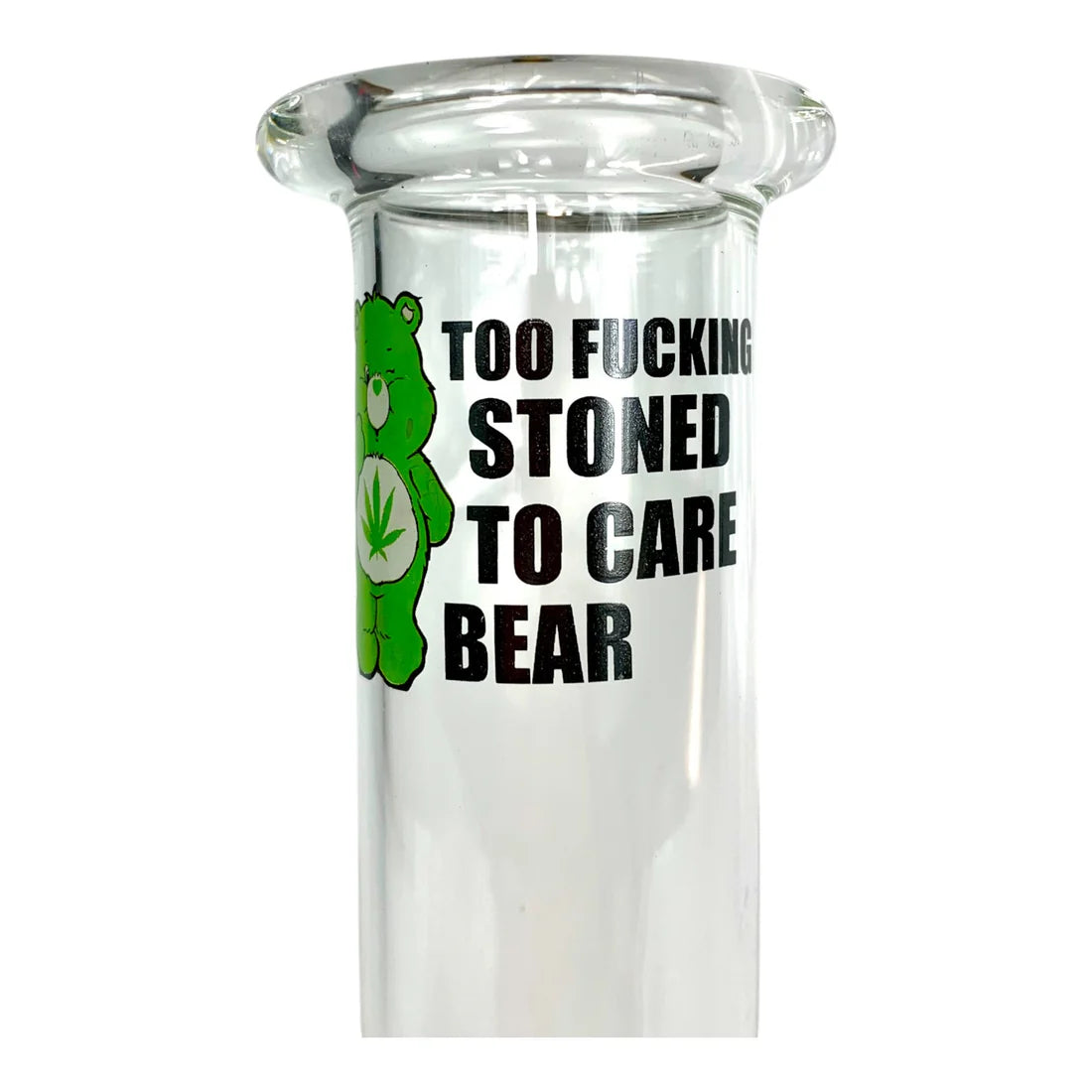 Too Stoned To Care Bear Bubble Bong – 25cm BillyMart