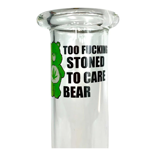 Too Stoned To Care Bear Bubble Bong – 25cm BillyMart