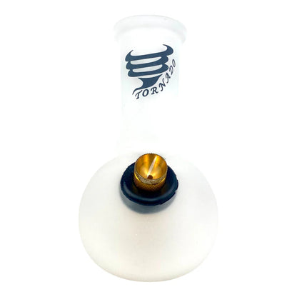 White and gold object with 'Tornado' branding on a white background