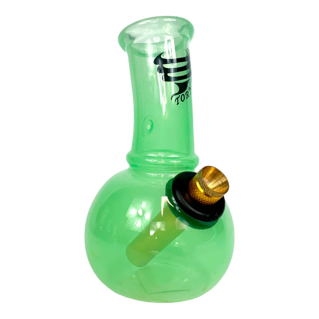 TORNADO Mini Bubble Bong Green - 14cm BillyMart